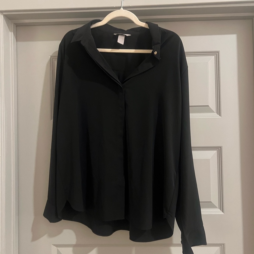 Elegant Black Women's Top